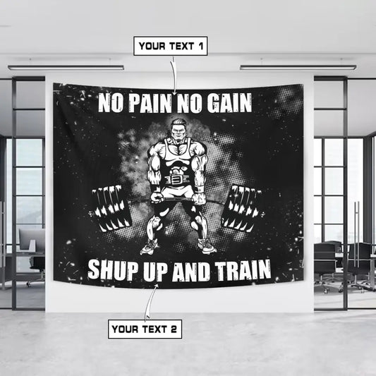 Personalized Gym Flags Banners | Elevate Your Fitness Journey 002