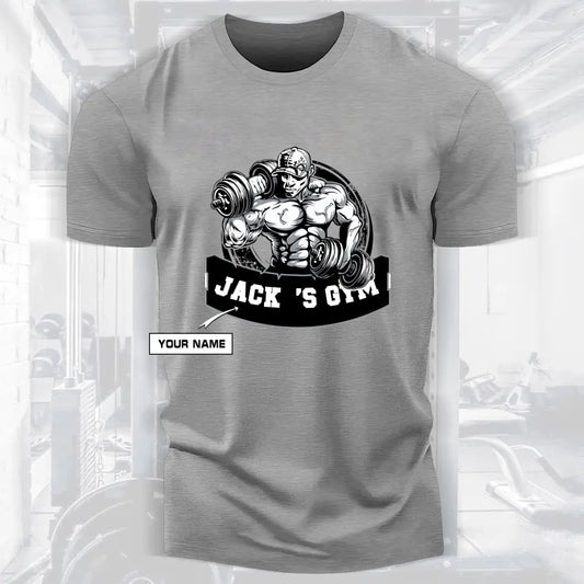 Personalized Motivational Men Gym Beast Bodybuilding Fitness T-shirt 048