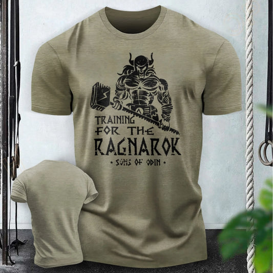 Ragnarok Bodybuilding T-shirt - Norse Motivation for Gym Fitness 110