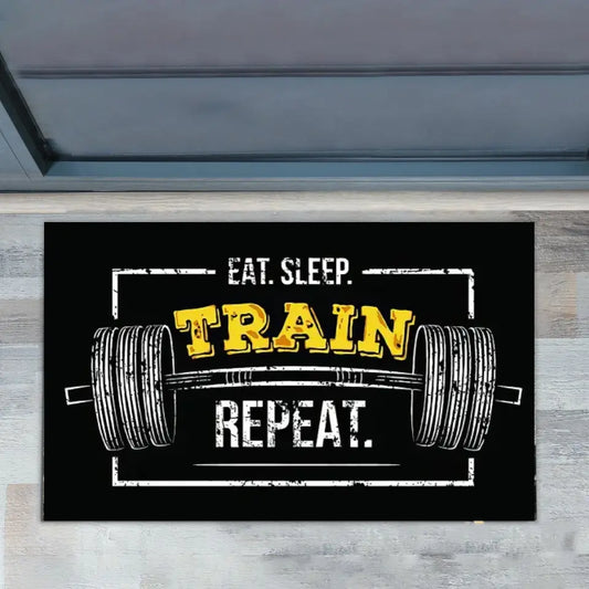 Personalized Motivation Gym Doormat - Gift For Gym Home Decor 045