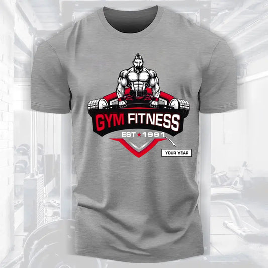 Personalized  Motivational Men Gym Beast Bodybuilding Fitness T-shirt 049